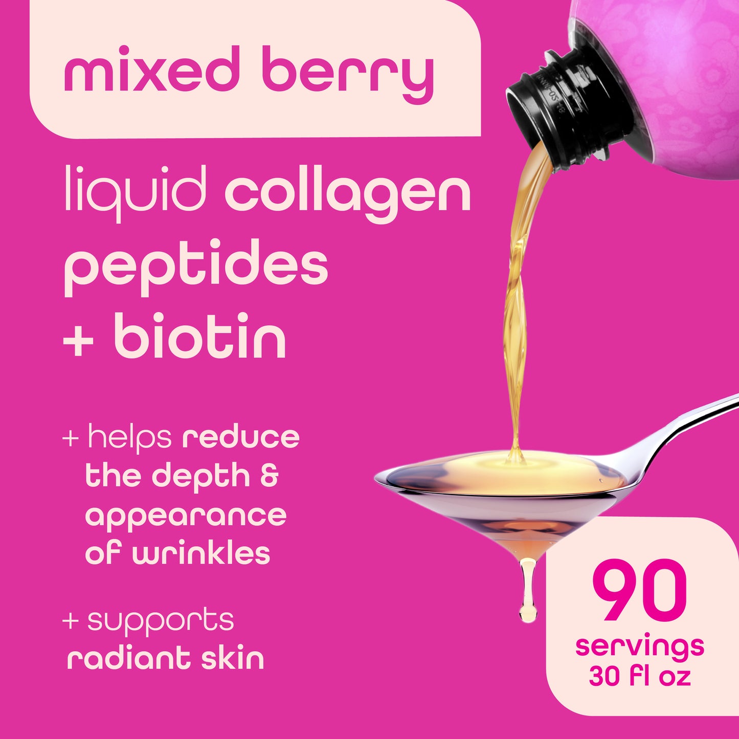 Zena Liquid Collagen + Biotin