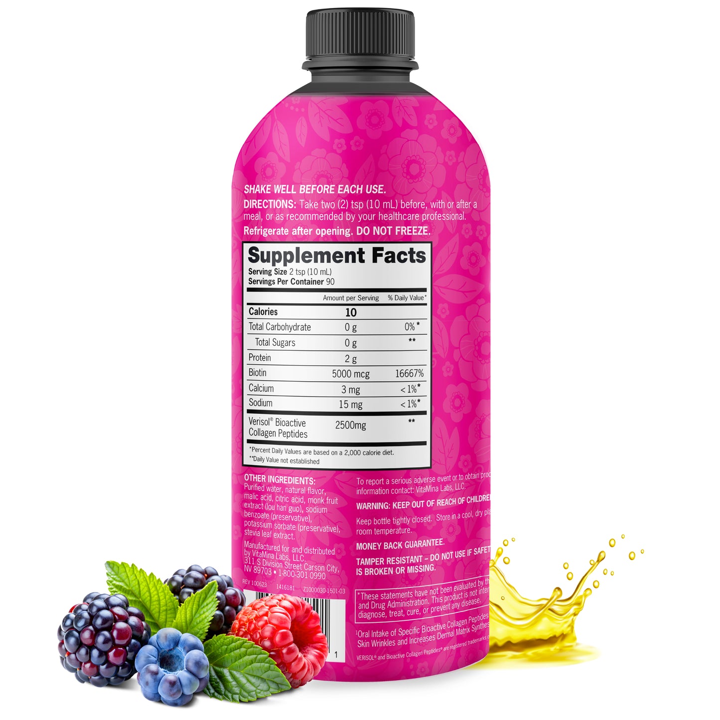 Zena Liquid Collagen + Biotin