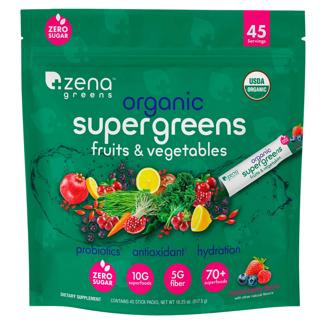 Zena Organic Supergreens Zena Nutrition 6817