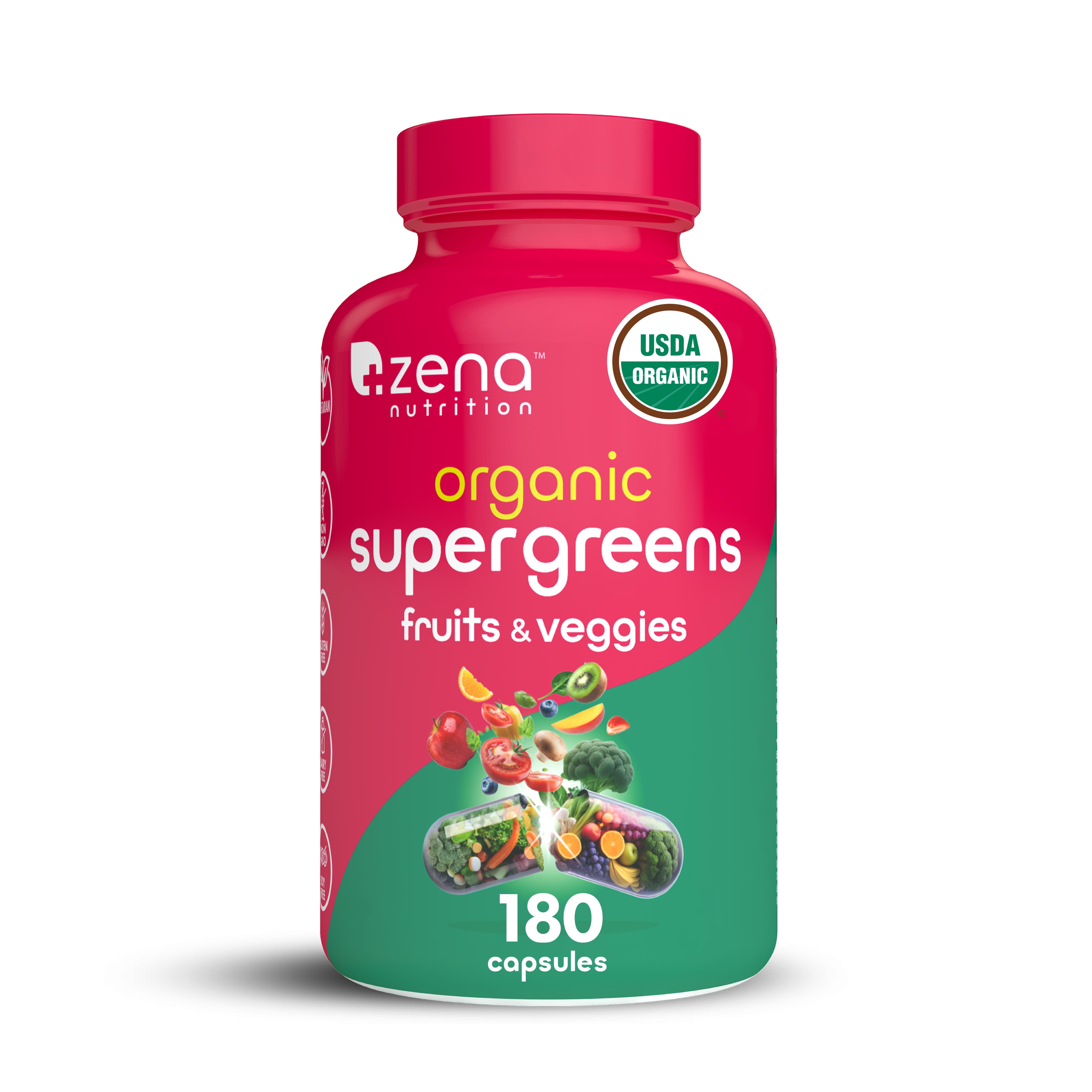 Zena Supergreens Capsules – Zena Nutrition