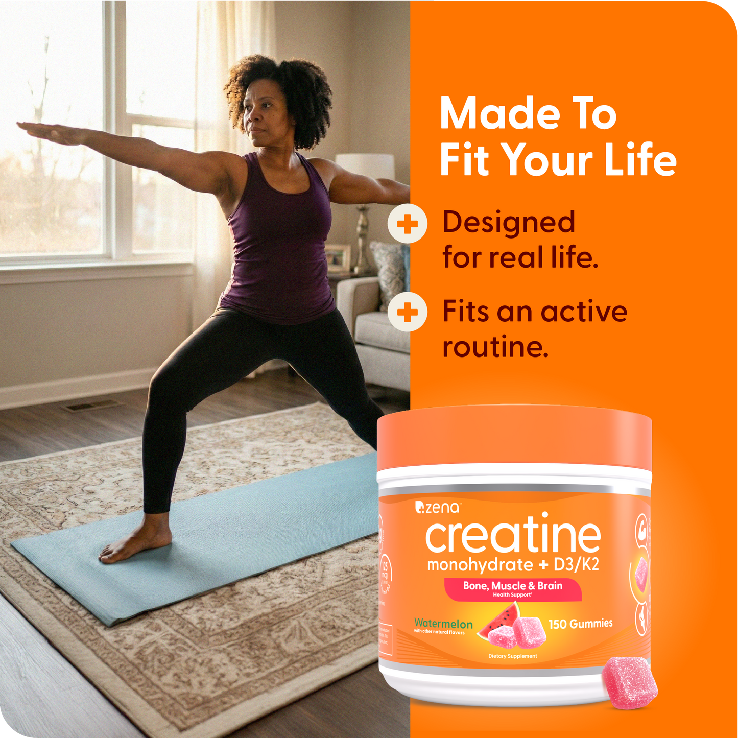 Creatine Gummies with D3 & K2