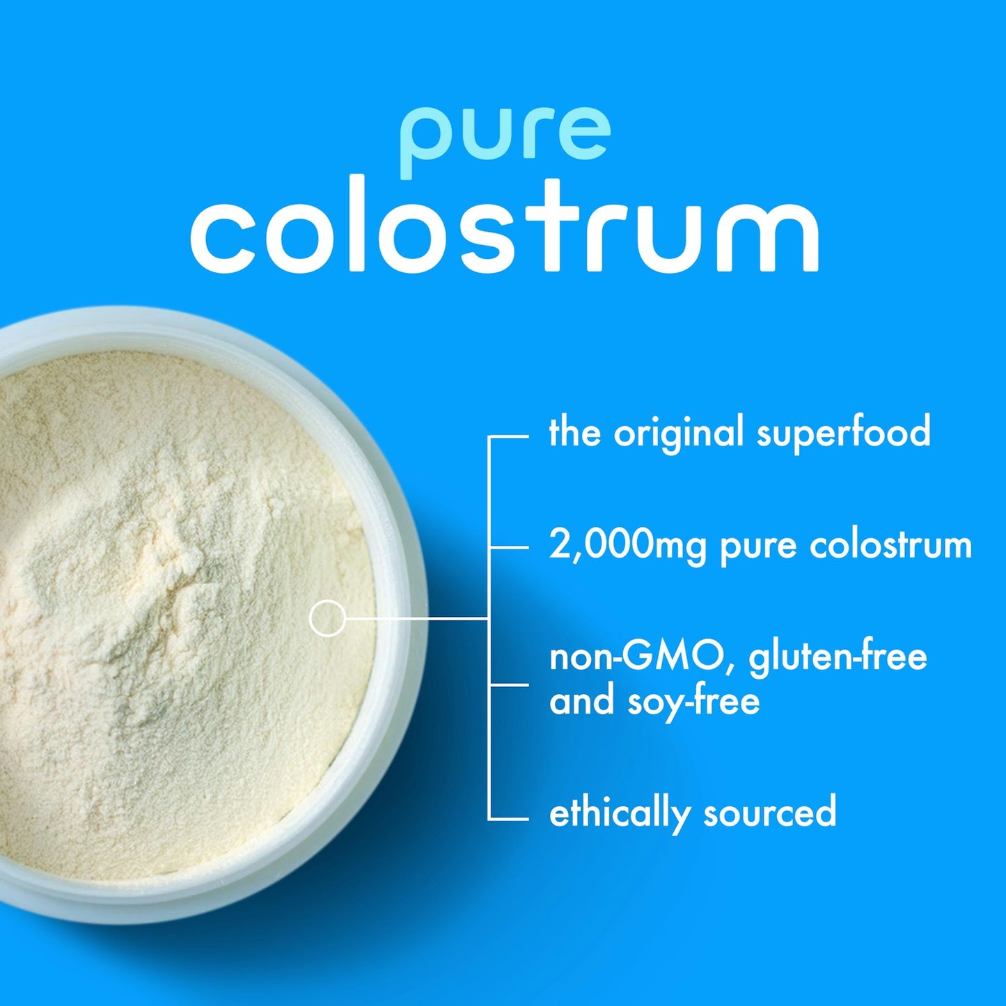 Zena Pure Colostrum Powder