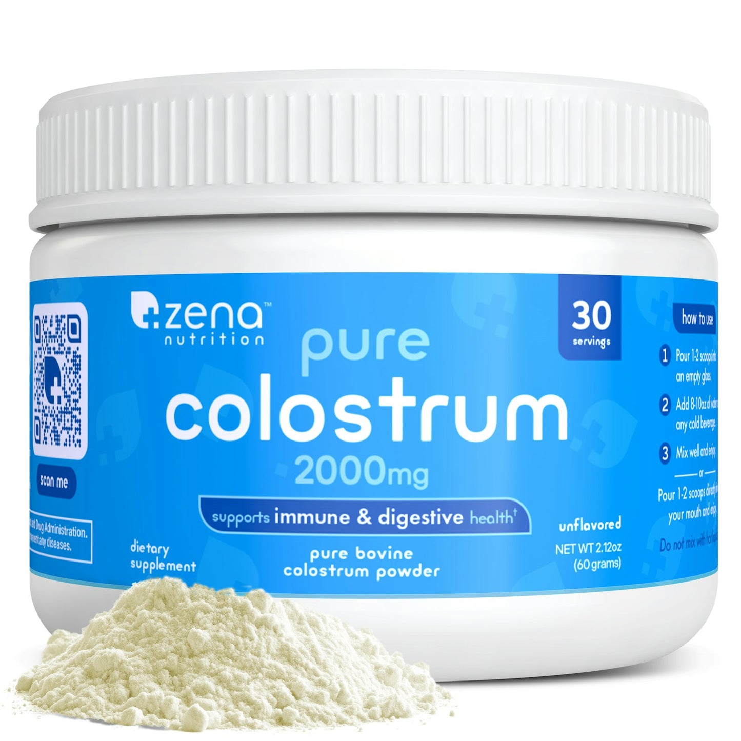 Zena Pure Colostrum Powder