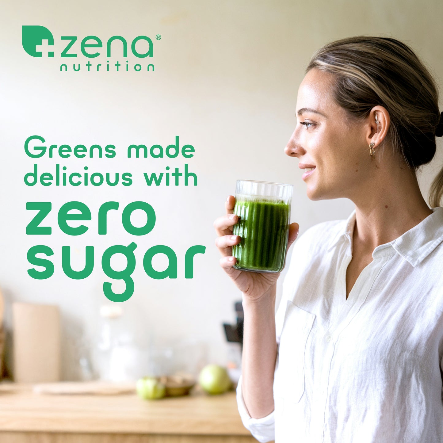 Zena Organic Supergreens Tub