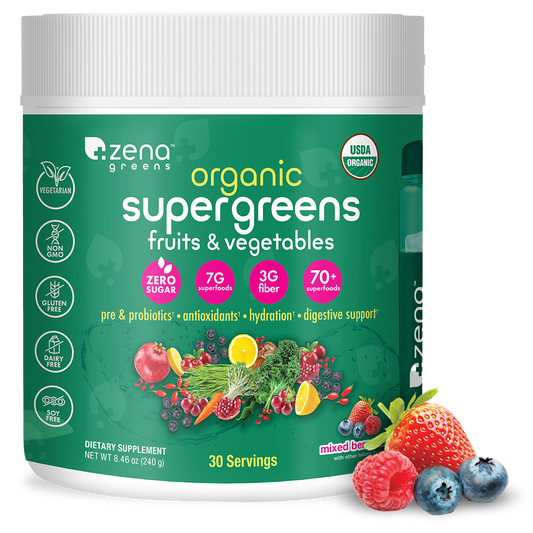 Zena Organic Supergreens Tub