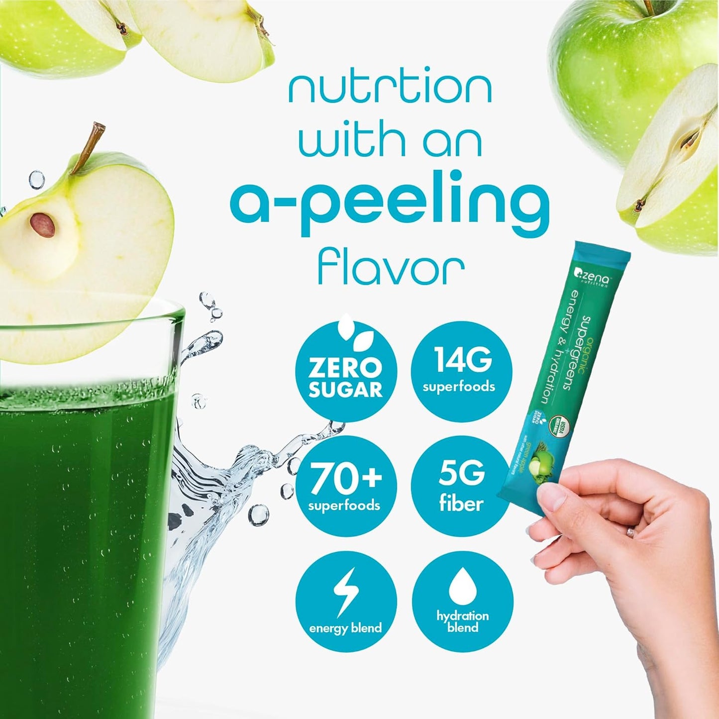 Zena Supergreens + Energy + Hydration