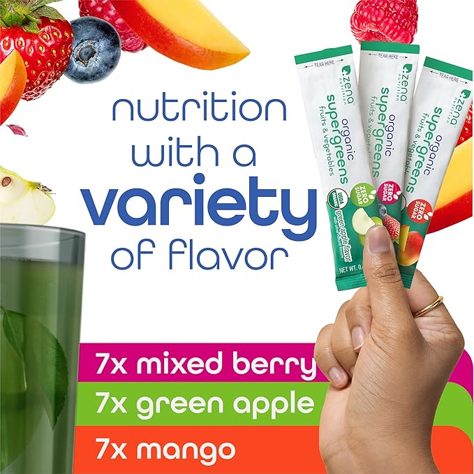 Zena Supergreens Variety Pack