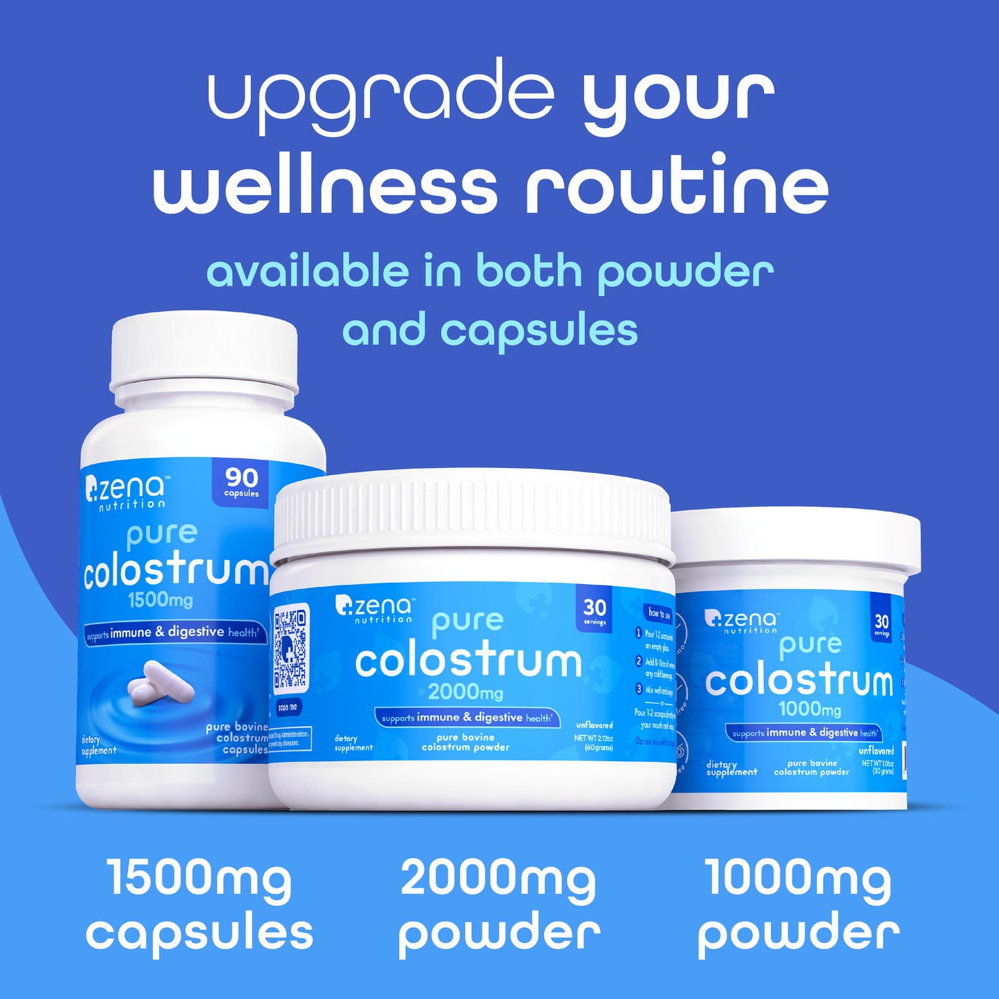 Zena Pure Colostrum Capsules