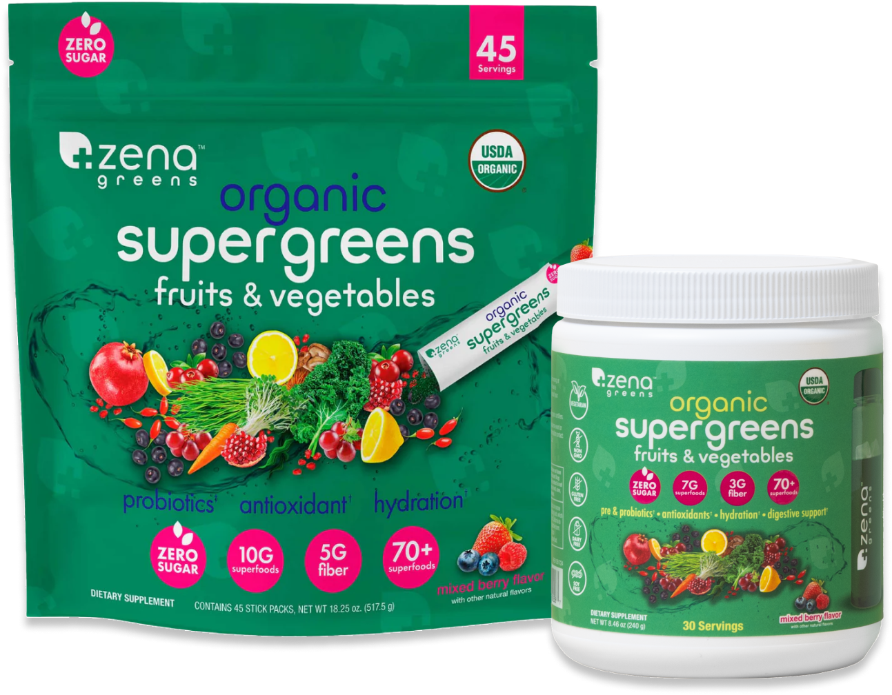 Zena Organic Supergreens