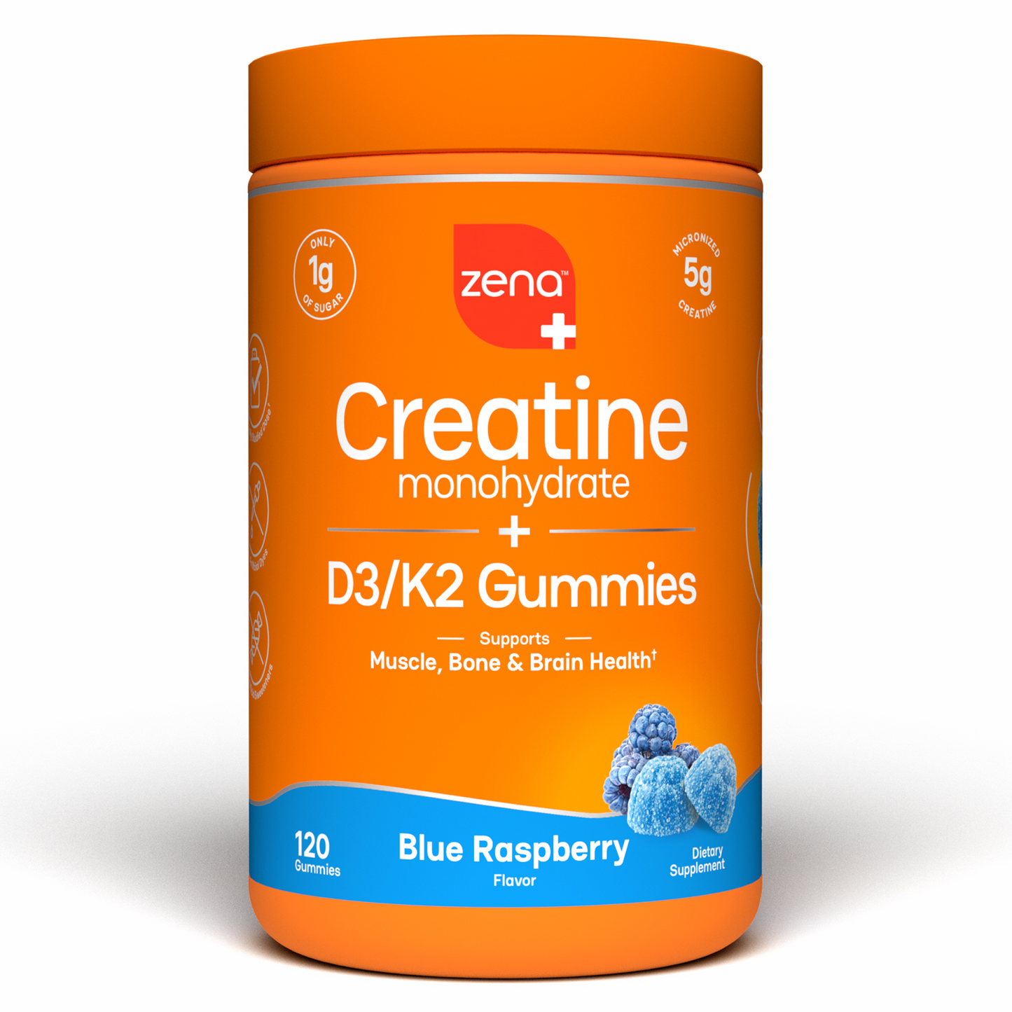 Zena Nutrition Creatine Gummies 120ct