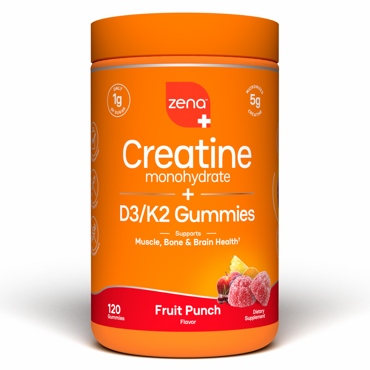 Zena Nutrition Creatine Gummies 120ct