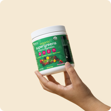 Zena Organic Supergreens 30 Servings Tub – Zena Nutrition