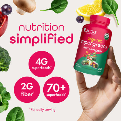 Zena Supergreens Capsules