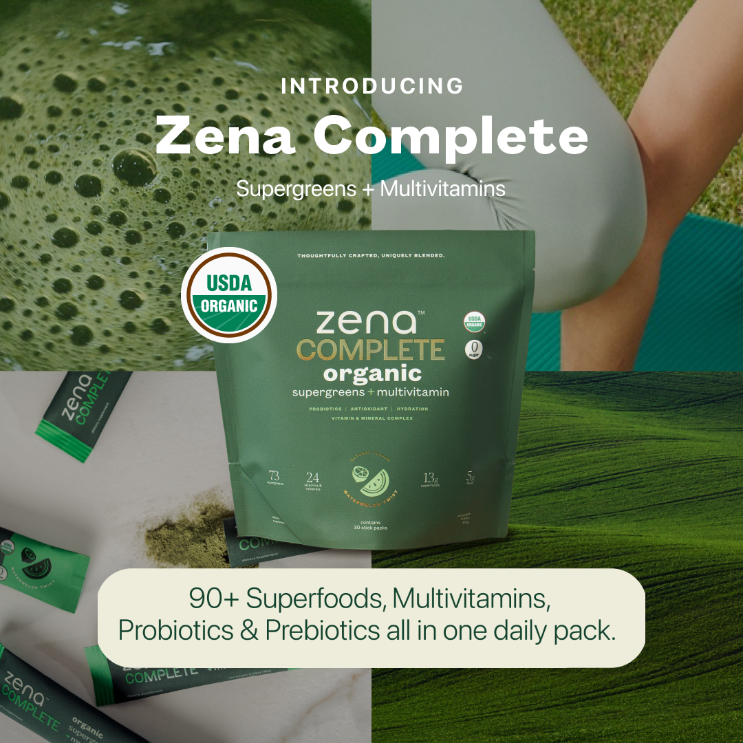 Zena™ Complete Organic Supergreen and Multivitamin