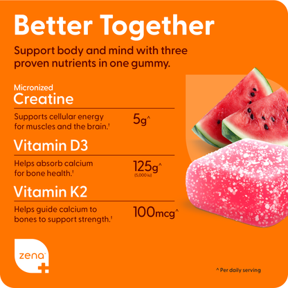 Creatine Gummies with D3 & K2