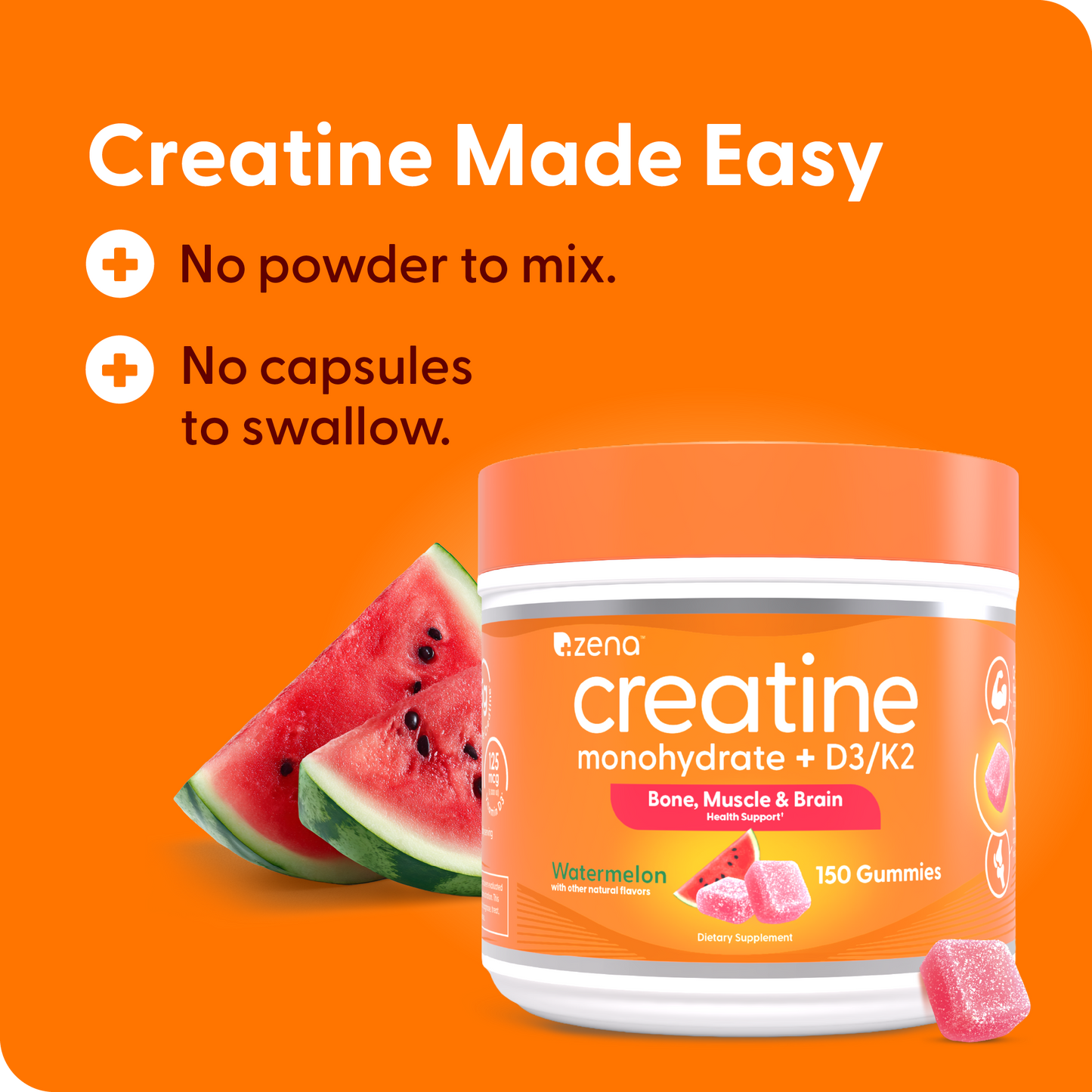 Creatine Gummies with D3 & K2
