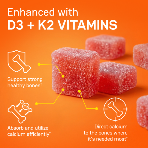 Creatine Gummies with D3 & K2 – Zena Nutrition