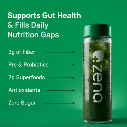 Zena Organic Supergreens Stick Packs - 30ct Carton