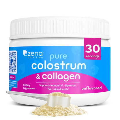 Zena Nutrition Bovine Colostrum & Collagen Powder