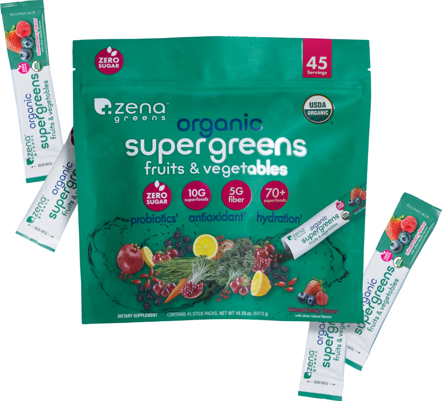 Zena Organic Supergreens – Zena Nutrition